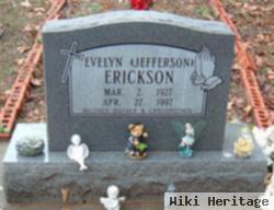 Evelyn Jefferson Erickson