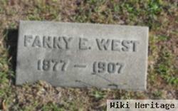 Fanny E. West