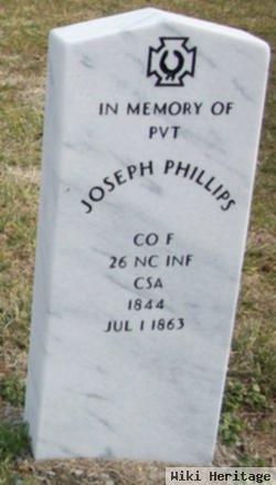 Pvt Joseph Phillips