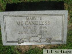 Mary E Mccandless