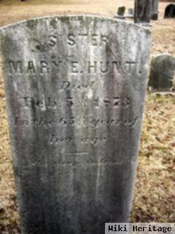 Mary E Hunt