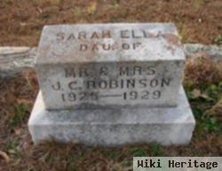 Sara Ella Robinson