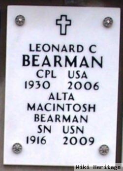 Leonard Charles "chuck" Bearman