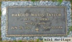 Harold Willis Taylor