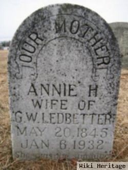 Annie Hazeltine "annie" Lanning Ledbetter