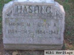 John R. Hasting