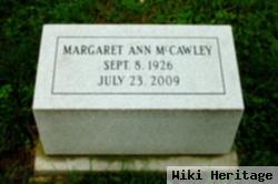 Margaret Ann Mccawley