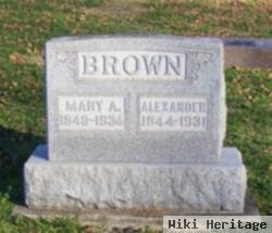 Mary Alice Jones Brown