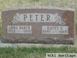 Hayes V. Peter