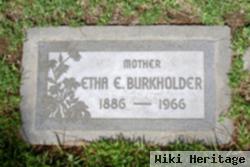 Etha Estelle Burkholder