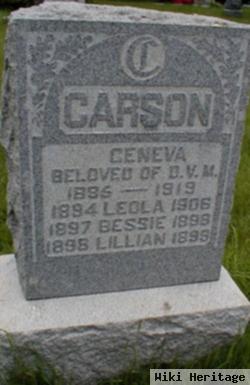 Geneva Carson