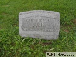 Gertrude M Bush