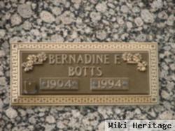 Bernadine F Botts