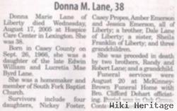 Donna Marie Lane