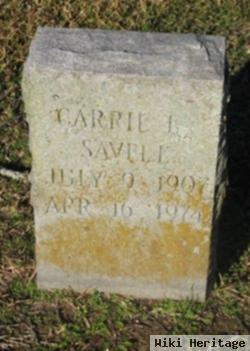 Carrie L Savell