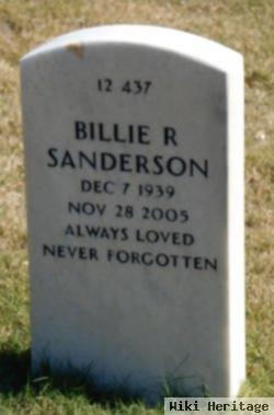 Billie R Sanderson