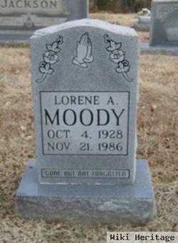 Lorene A Moody