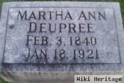 Martha Ann Deupree