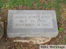 Janice Durst Knox