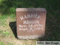 Harry F Riggin