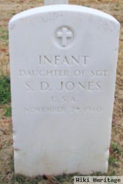 Infant Daughter Jones