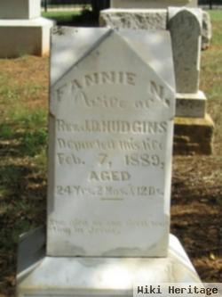 Fannie N Willis Hudgins