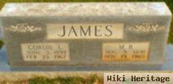 M. B. James