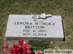 Lenora Martha "nora" Krizan Britton