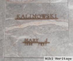 Mary J Kalinowski