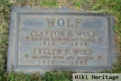 Evelyn F Wolf