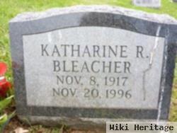 Katharine Redman? Bleacher