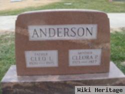 Cleora P Bradley Anderson