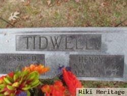 Henry Warren "slick" Tidwell