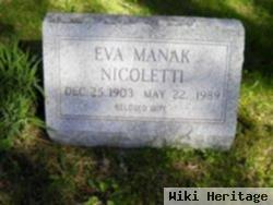 Eva Manak Nicoletti