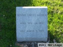 Minnie Emery Barber