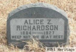 Alice Zera Cartwright Richardson