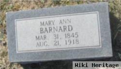 Mary Ann Applin Barnard