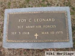 Foy C. Leonard