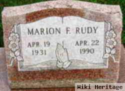 Marion F Kissinger Rudy