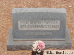 Effie Renfro Taylor