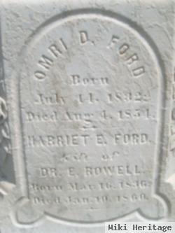 Harriet Elnora Ford Rowell