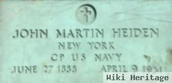 John Martin Heiden