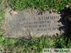 Benjamin Alston Stimson