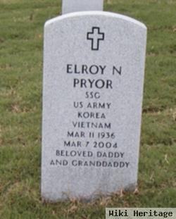 Elroy Nelson Pryor