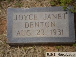 Joyce Janet Denton