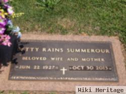 Betty Sue Rains Summerour