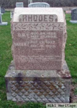 Sarah Ziegler Rhodes