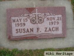 Susan F Zach