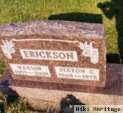 Marion Evelyn Graff Erickson