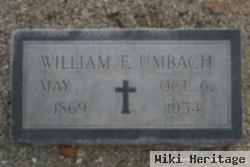 William Frederick Umbach, Jr